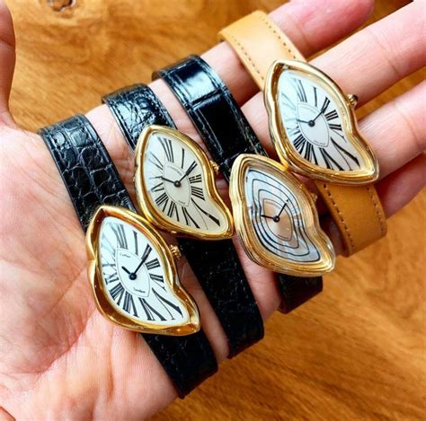 cartier crash watch dupe